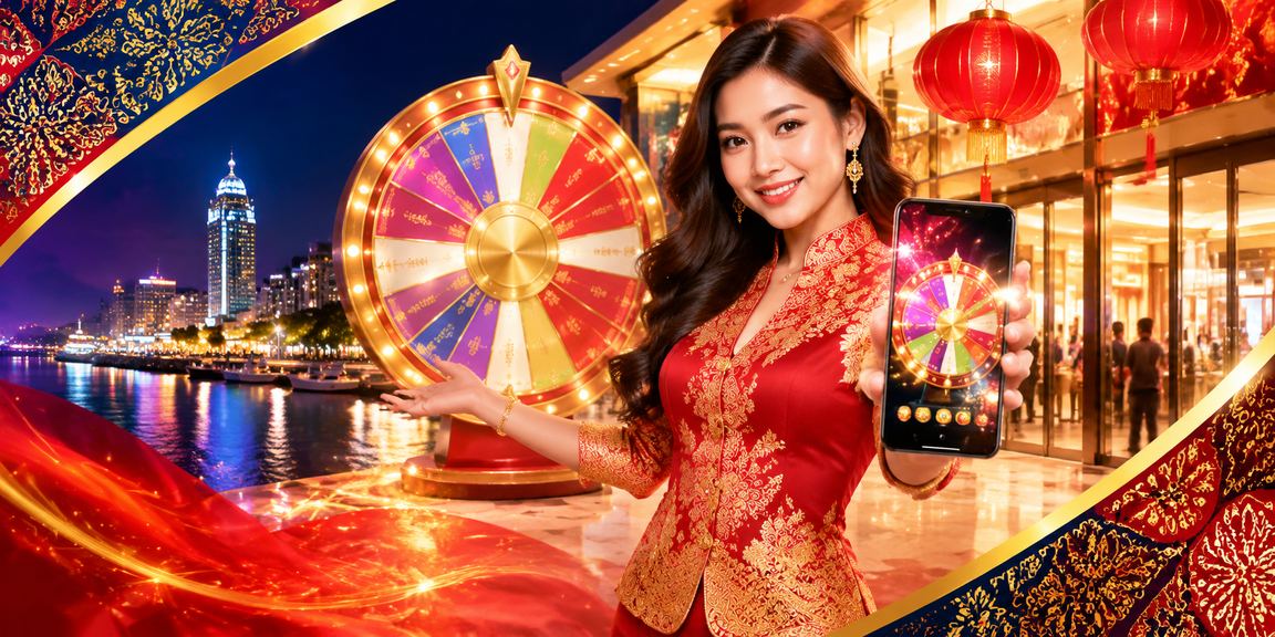 Live roulette table at 5566 Malaysia casino