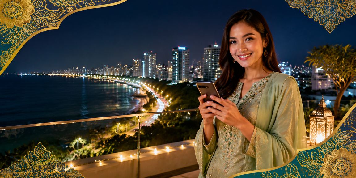 Pengguna di Pulau Pinang menggunakan telefon dengan tema batik untuk perlawanan langsung